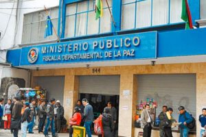 Fiscales de Materia en La Paz