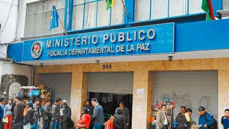 Fiscales de Materia en La Paz