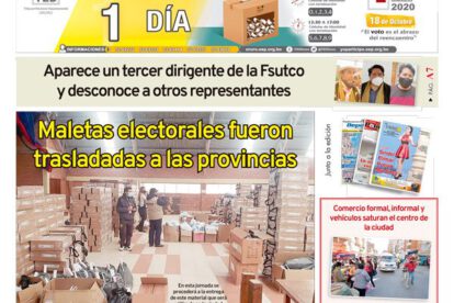 Edición impresa La Patria