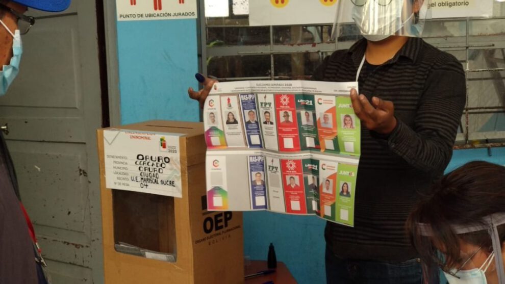 Votos nulos Tuto Quiroga Añez