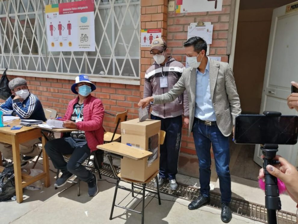 Freddy Castillo candidato a diputado por Comunidad Ciudadana