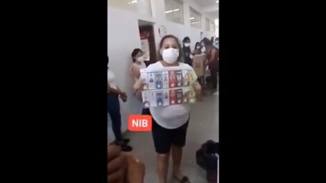 Mujer denuncia papeleta marcada a favor del MAS