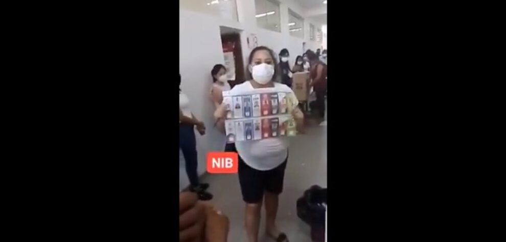 Mujer denuncia papeleta marcada a favor del MAS