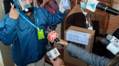 Resultados de votos en las Elecciones Generales en Bolivia