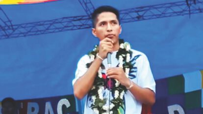 Andrónico Rodríguez insta al gobierno actual a emitir mensajes de paz