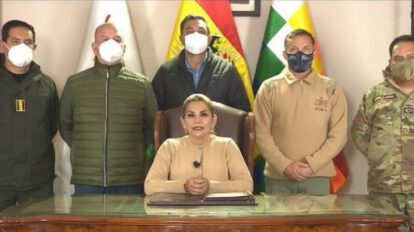 Presidente Jeanine Añez pide paciencia y cumplir la ley