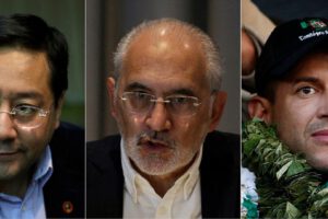 Candidatos a la presidencia de Bolivia en las Elecciones Generales