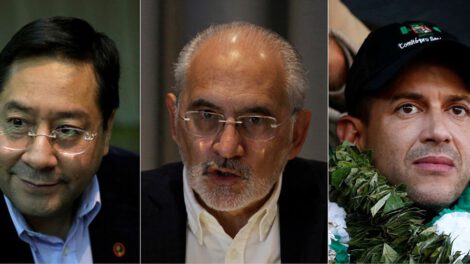 Candidatos a la presidencia de Bolivia en las Elecciones Generales