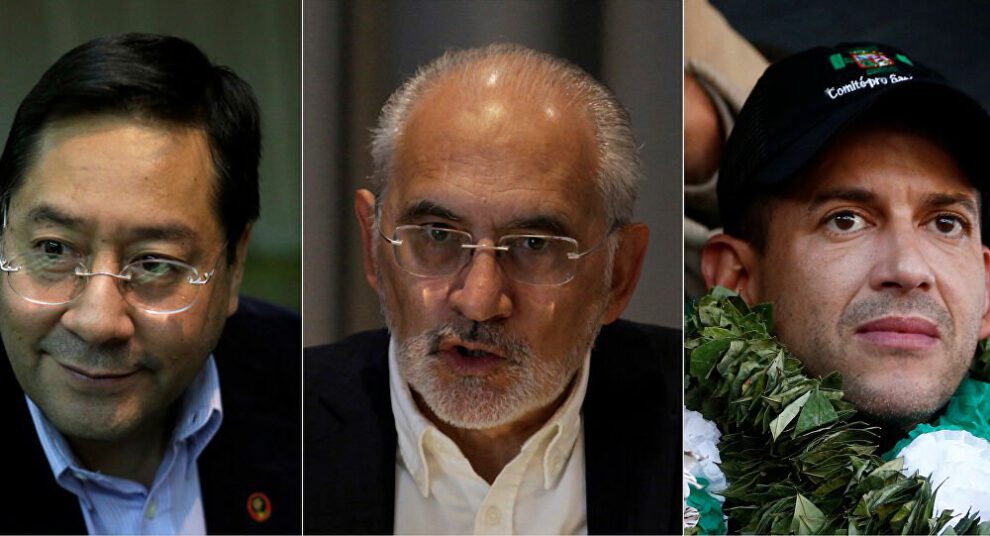 Candidatos a la presidencia de Bolivia en las Elecciones Generales