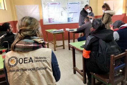 OEA jornada electoral Bolivia