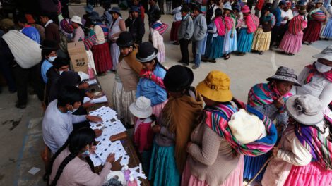 OEA reconoce labor del pueblo boliviano en comicios electorales