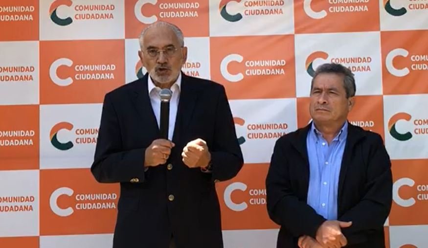 Carlos Mesa reconoce triunfo de Arce en elecciones