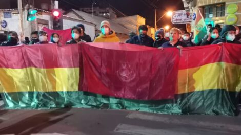 Protestas elecciones Oruro