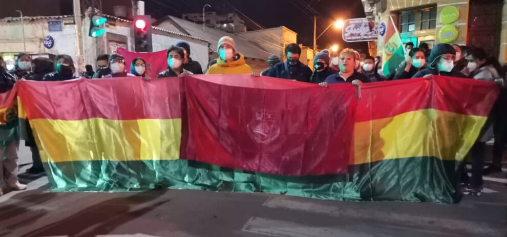 Protestas elecciones Oruro
