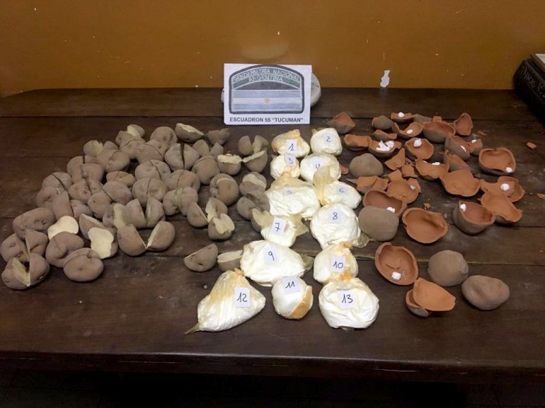 Boliviano apresado con cocaína en Buenos Aires