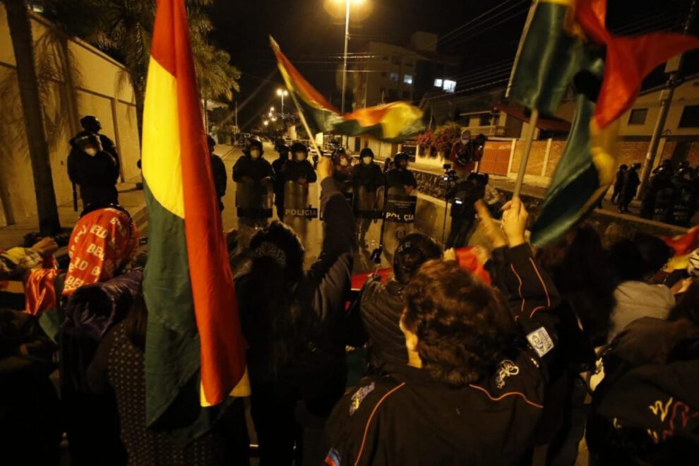 Protestas elecciones Cochabamba