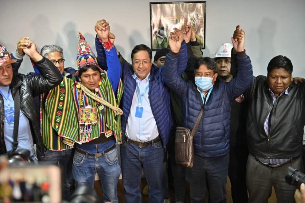 Luis Arce gana la Presidencia de Bolivia con el 55% de los votos