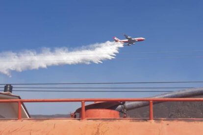 Supertanker sobrevuela Tarija para apagar incendios