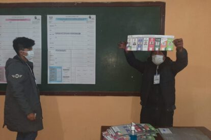 Resultados de Elecciones con Luis Arce como ganador