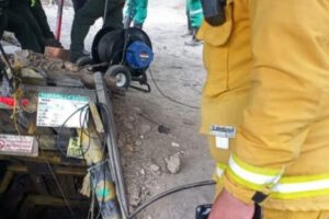 Rescate en mina de carbón en Colombia