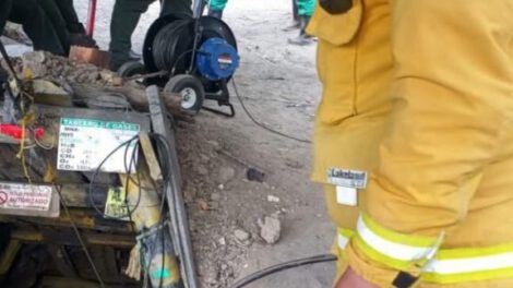 Rescate en mina de carbón en Colombia