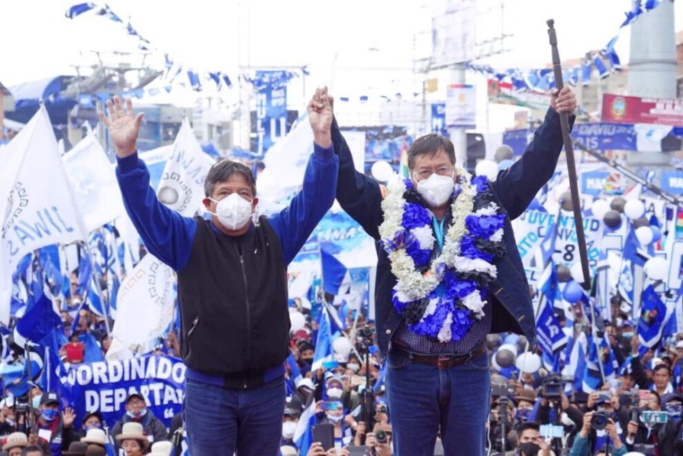 Luis Arce y David Choquehuanca ganaron las Elecciones Generales