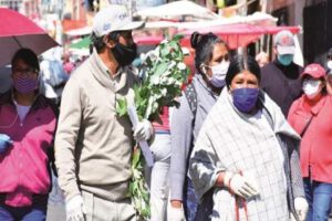 Contagios de coronavirus en Bolivia