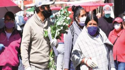 Contagios de coronavirus en Bolivia