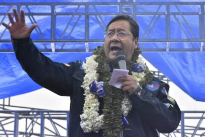 Bono Contra el Hambre anunciado por Luis Arce Catacora