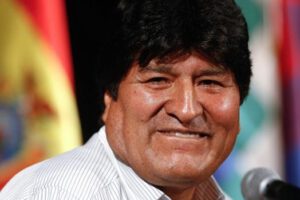 Evo Morales en el caso de imputación anulada por terrorismo
