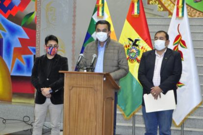 Transmisión de mando con el Ministro de la Presidencia Yerko Núñez