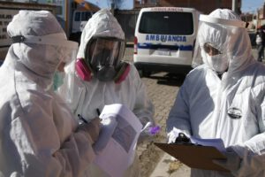 Contagios de Covid-19 en Bolivia
