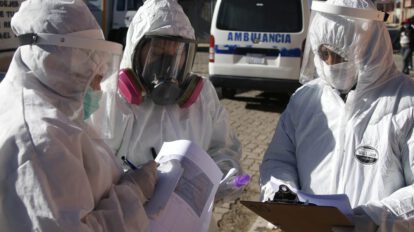 Contagios de Covid-19 en Bolivia
