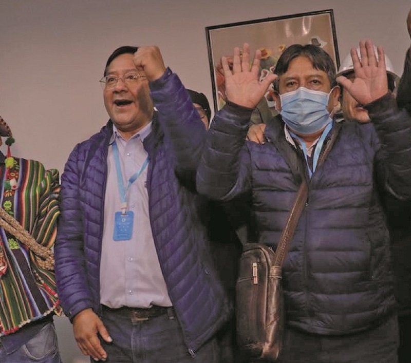 Transmisión de Mando Presidencial de Luis Arce