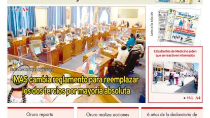 Edición impresa La Patria del 28 de octubre de 2020