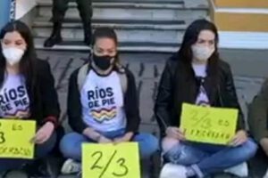 Activistas exigen respeto a los dos tercios