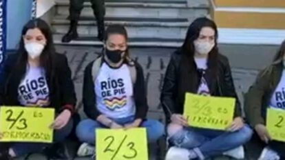 Activistas exigen respeto a los dos tercios