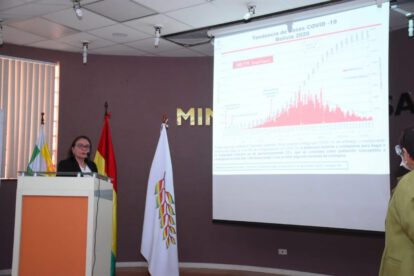 Informe sobre la evolución de la pandemia en Bolivia