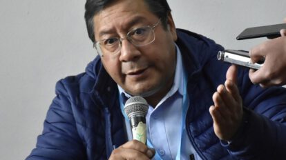 Gabinete de ministros según Luis Arce