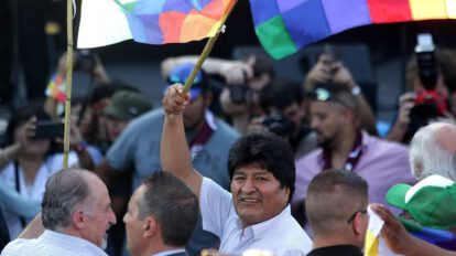 Evo Morales retorno a Bolivia