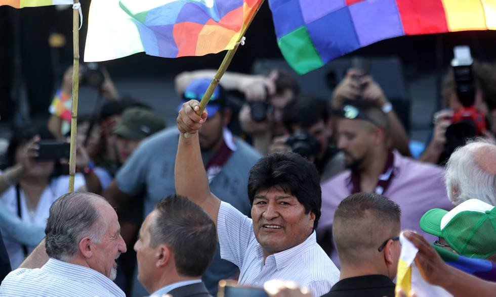 Evo Morales retorno a Bolivia