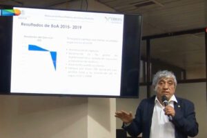 Ministro Arias desmiente quiebra BOA Entel