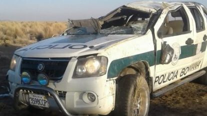 Accidente de tránsito en Challapata