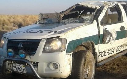 Accidente de tránsito en Challapata