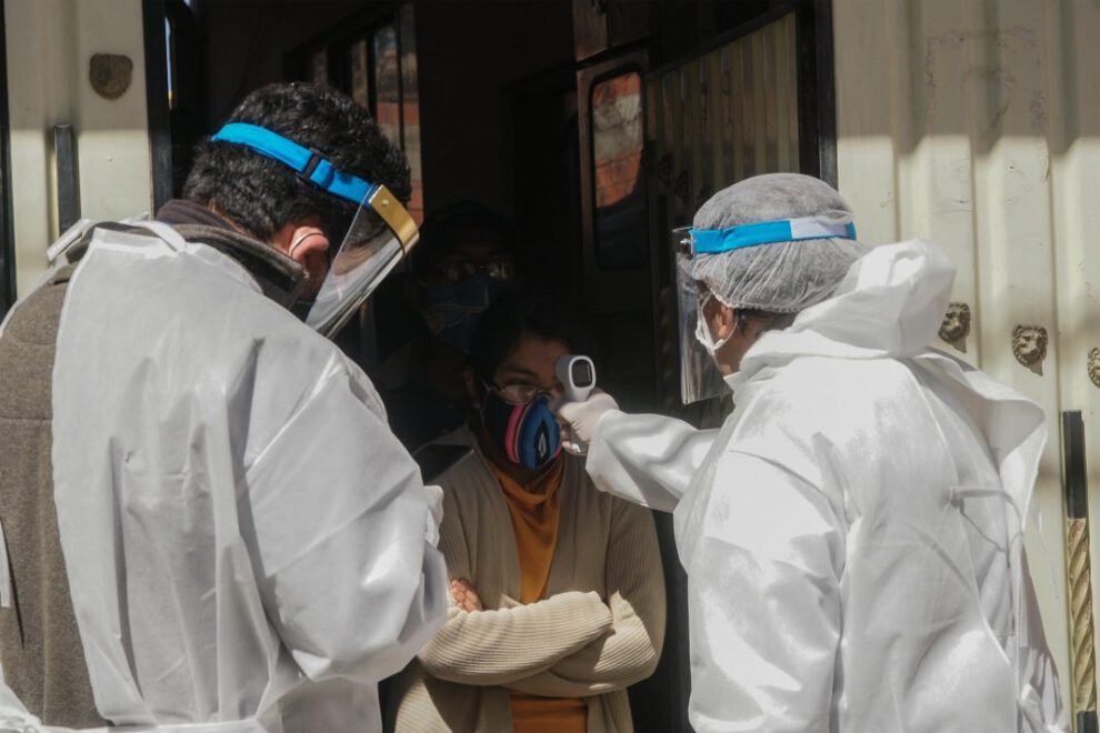 Rastrillaje para detectar posibles casos de Covid-19 en La Paz