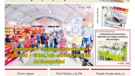 Edición impresa La Patria del 31 de octubre de 2020