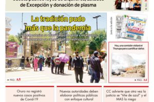 Edición impresa La Patria del Martes 03 de Noviembre de 2020