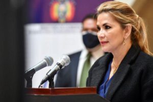 Jeanine Áñez sobre la gobernabilidad de Luis Arce