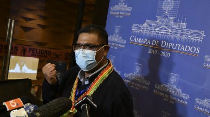 Sergio Choque pide trabajar por el país