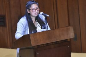 Eva Copa prioriza a sus hijos y deja su futuro político en manos del pueblo de Bolivia